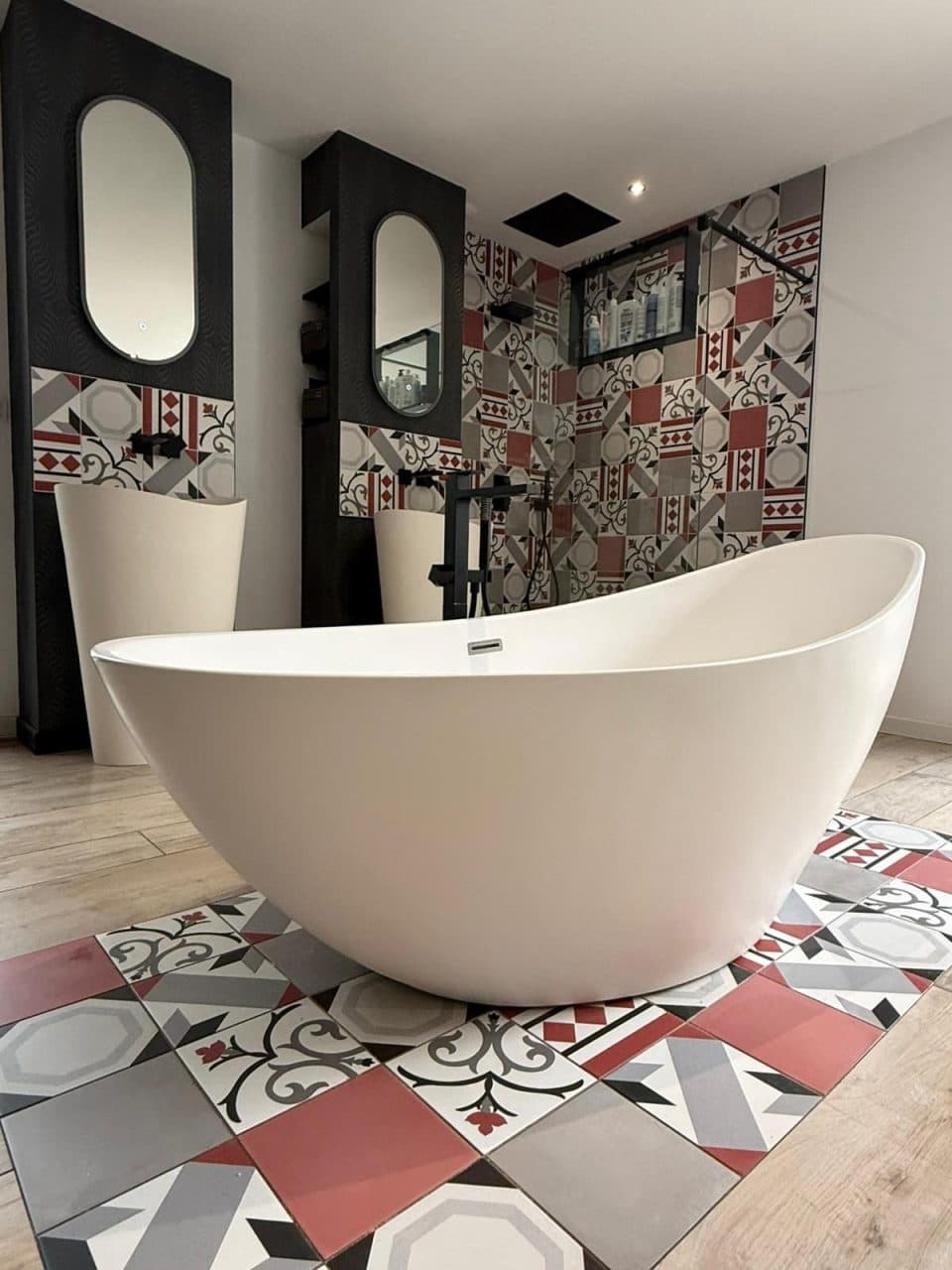 Salle de bain rénovée par BG Thermique